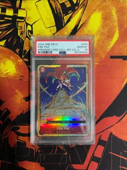 One Piece Prem Card Collection - Fire Fist OP05-019 PSA 10 - Image 1