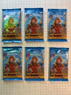 6x Aetherdrift Play Booster Boosters Magic The Gathering - Image 1