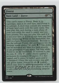 The Full Text Lands - Forest Magic: Secret Lair Drop Series #258 1d7a - Image 1