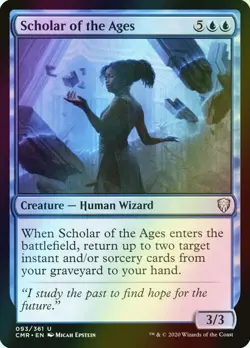 MTG Scholar of the Ages Foil ** Commander Legends ** English (NM) - Image 1