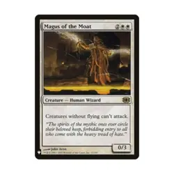 WOTC MtG The List Magus of the Moat (R) NM - Image 1