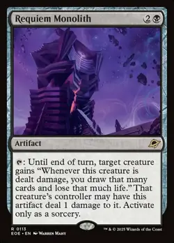 x1 Requiem Monolith R MTG Edge of Eternities M/NM, English - Image 2