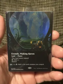 Evendo, Waking Haven (Borderless) Edge of Eternities Foil MTG 279 - Image 2