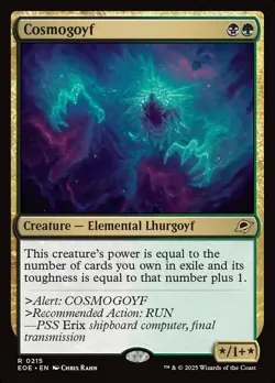 Cosmogoyf - Edge of Eternities - NM MTG  EOE 0215 - Image 1