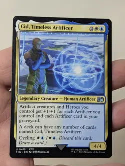 Cid, Timeless Artificer (0415) MTG Final Fantasy / English / Near Mint / FFX - Image 3
