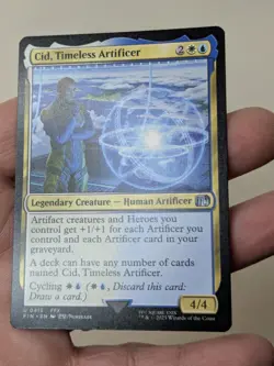 Cid, Timeless Artificer (0415) MTG Final Fantasy / English / Near Mint / FFX - Image 4