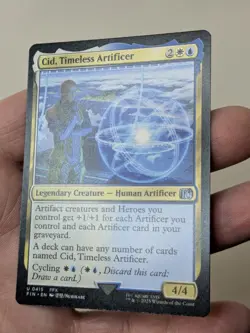 Cid, Timeless Artificer (0415) MTG Final Fantasy / English / Near Mint / FFX - Image 5