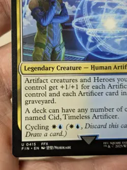 Cid, Timeless Artificer (0415) MTG Final Fantasy / English / Near Mint / FFX - Image 7