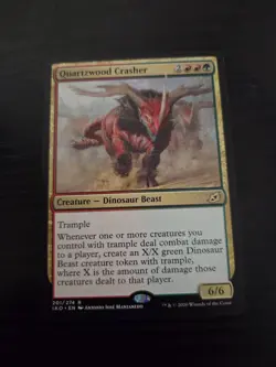 Quartzwood Crasher - Ikoria: Lair of Behemoths - Rare - NM/M MTG - Image 1