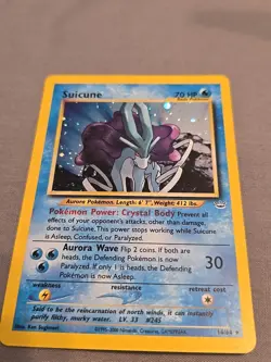 Suicune 14/64 Neo Revelation Holo Rare Pokemon Card Good Condition! - Image 6
