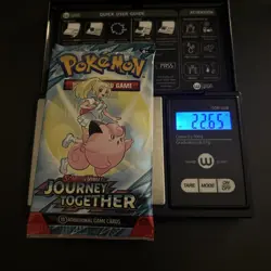 Heavy! Over 22.65 Gram Pokemon Journey Together Booster Pack Sealed - Image 6