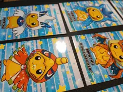 Pokemon 2024 Card Database Christmas Poncho Pikachu Heart Holo Set 9 Cards Peru - Image 7