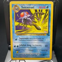 Tentacruel - 44/62 - Pokémon Fossil 1999 - Unlimited Uncommon WOTC Card MP - Image 1