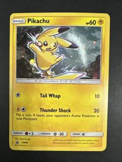 Pikachu SM98 Holo Rare Black Star Promo Pokemon Sun & Moon NM/M - Image 3