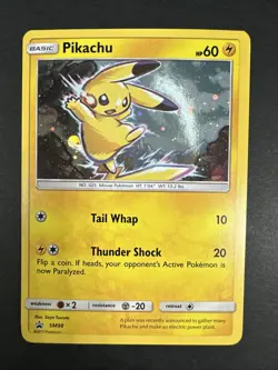 Pikachu SM98 Holo Rare Black Star Promo Pokemon Sun & Moon NM/M - Image 7