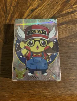 Pikachu Holo Custom Cosplay Set of 55 Cards Sealed Box Pokemon Super Heroes - Image 11
