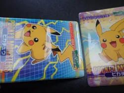 Pokemon Bandai Promo Waterproof Bathroom Menko Card Pikachu x2 SET #5530 - Image 10