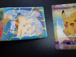 Pokemon Bandai Promo Waterproof Bathroom Menko Card Pikachu x2 SET #5530 - Image 9