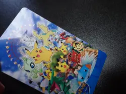 Pokemon Phone Edy Card Pokepark Promo Celebi Pikachu Jirachi Rayquaza etc #5583 - Image 9