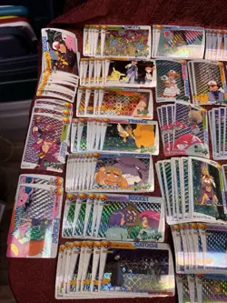 181ct Lot Pocket Monsters Pokemon Anime Collection Stickers 1998 - Image 7