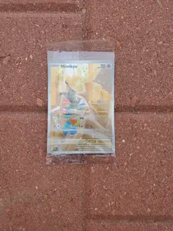 Pokémon SV Paldean Fates Mimikyu 075 Pokemon Center Stamped ETB Promo Sealed - Image 3