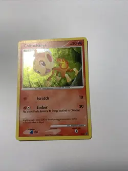 Pokémon TCG Chimchar DP Black Star Promotional DP02 Holo 1st Edition - Image 1