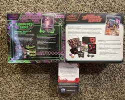 In Hand SEALED Pokemon ETB Booster Bundle Destined Rivals Shrouded Fable New TCG - Image 24