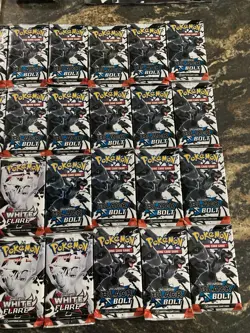 Pokemon White Flare Black Bolt Booster Pack X36 Sealed Booster Box Quantity B - Image 7