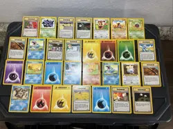 (30) Pokemon Non Holo Card VTG 1ST EDITION 1999 Lot Gym Shadowless Piloswine - Image 1
