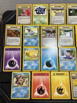 (30) Pokemon Non Holo Card VTG 1ST EDITION 1999 Lot Gym Shadowless Piloswine - Image 2