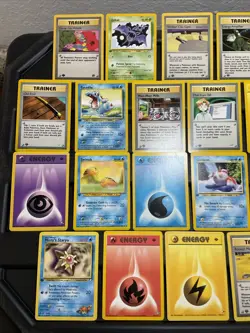 (30) Pokemon Non Holo Card VTG 1ST EDITION 1999 Lot Gym Shadowless Piloswine - Image 6