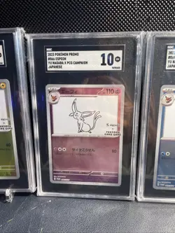 Yu Nagaba X Pokémon Eevee Set – All 9 CGC 10 Pristine – Japanese Promo Cards - Image 4