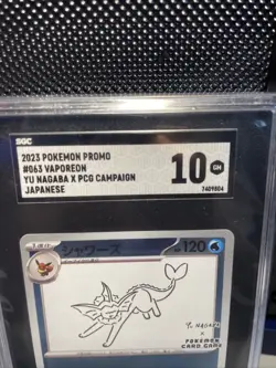 Yu Nagaba X Pokémon Eevee Set – All 9 CGC 10 Pristine – Japanese Promo Cards - Image 7