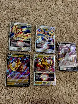 Pokémon TCG Ultra Rare V Card Lot of 5 MINT Giratina VSTAR Arceus Full Art - Image 2