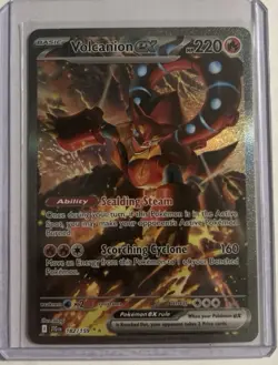 Volcanion EX 182/159 Pokémon TCG Journey Together Special Illustration Card - Image 1