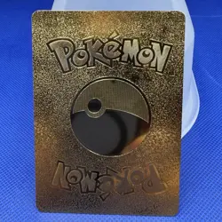 Pokémon Gold Foil Fan Art ~ Pikachu VMAX #044/185 ~ Rainbow Gold Card - Image 5