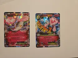 Pokémon TCG Diancie EX (XY43) & Mega Diance EX (XY44) Black Star Promos - Image 1
