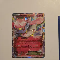 Pokémon TCG Diancie EX (XY43) & Mega Diance EX (XY44) Black Star Promos - Image 7