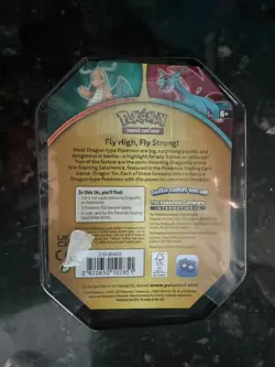Sealed Pokemon Salamence/Dragonite Tin. 3 Booster Packs. - Image 4