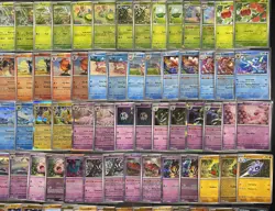 Pokémon Prismatic Evolutions Near Complete Bulk Set W/ Holo 202 Cards - Image 12