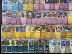 Pokémon Prismatic Evolutions Near Complete Bulk Set W/ Holo 202 Cards - Image 13