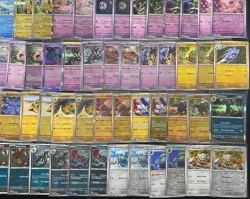 Pokémon Prismatic Evolutions Near Complete Bulk Set W/ Holo 202 Cards - Image 14