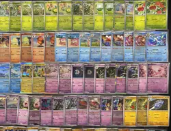 Pokémon Prismatic Evolutions Near Complete Bulk Set W/ Holo 202 Cards - Image 3
