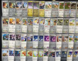 Pokémon Prismatic Evolutions Near Complete Bulk Set W/ Holo 202 Cards - Image 6