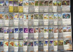 Pokémon Prismatic Evolutions Near Complete Bulk Set W/ Holo 202 Cards - Image 7