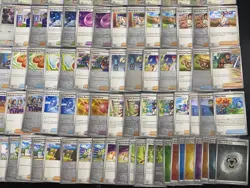 Pokémon Prismatic Evolutions Near Complete Bulk Set W/ Holo 202 Cards - Image 9