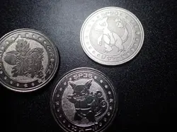 Pokemon Card Meiji Promo Battle Coin x3 Charmeleon Wartortle Ivysaur #5444 - Image 9