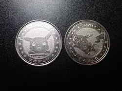 Pokemon Card Meiji Promo Battle Coin Silver Shining Pikachu 2 SET #5432 PLAY - Image 17
