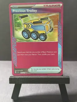 Precious Trolley 185/191 Pokemon Sv08: Surging Sparks, Ace Spec Rare Holofoil - Image 1