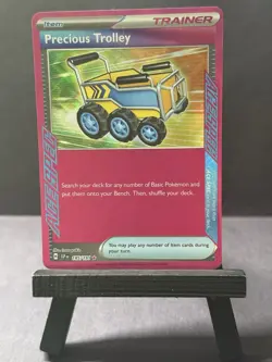 Precious Trolley 185/191 Pokemon Sv08: Surging Sparks, Ace Spec Rare Holofoil - Image 3